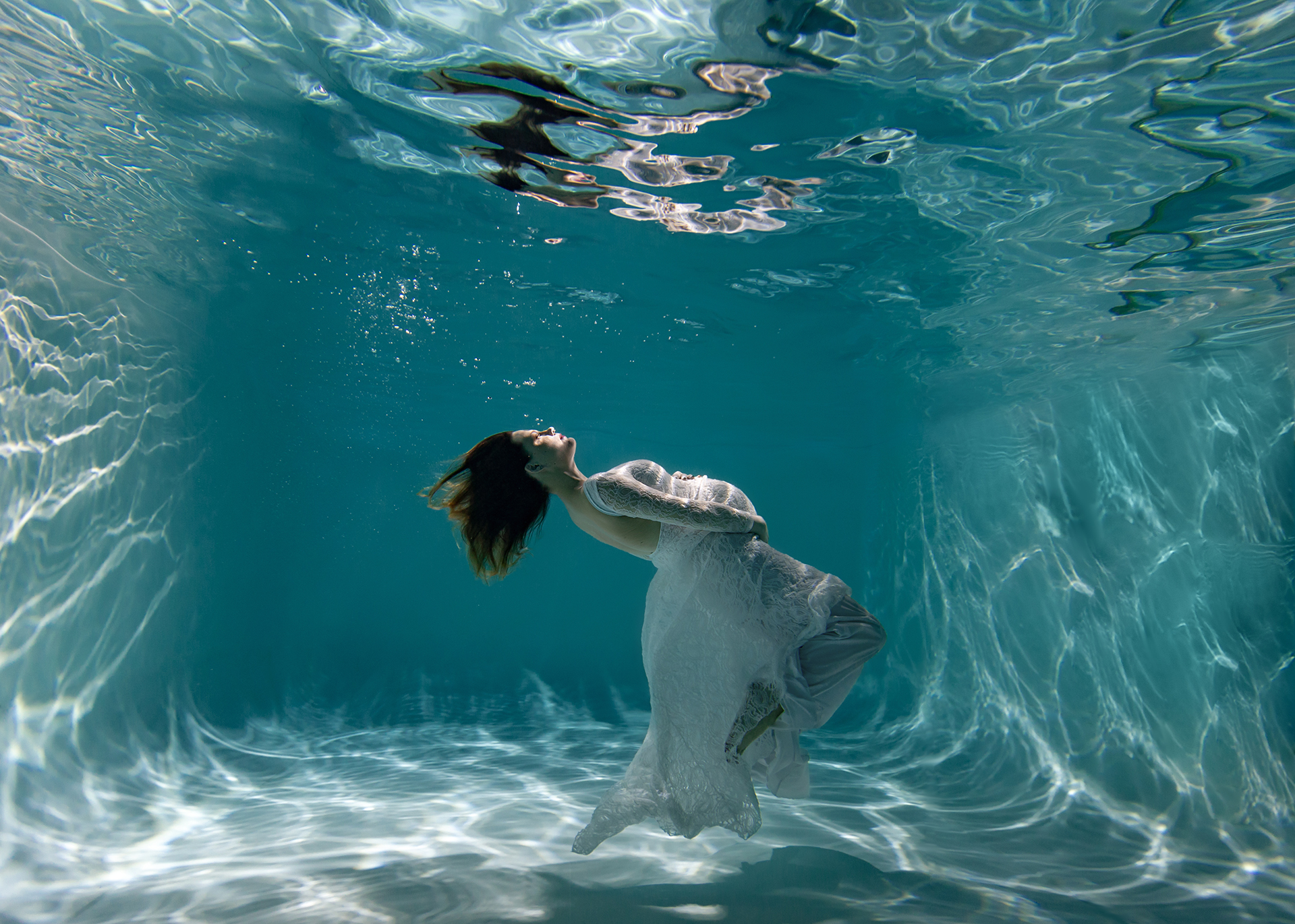 фото под водой в бассейне